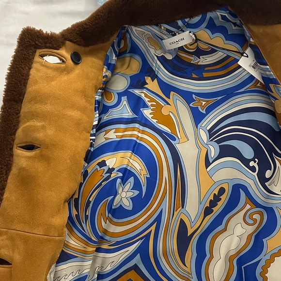 Vintage Coach Shearling Jacket - Picture 7 of 8